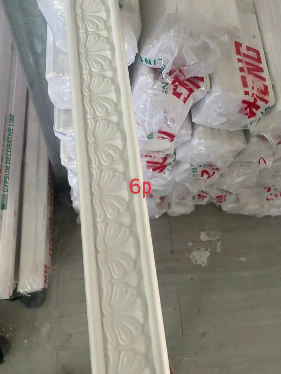 Phào Chỉ Thạch Cao Hoa Văn Bản 6 Phân