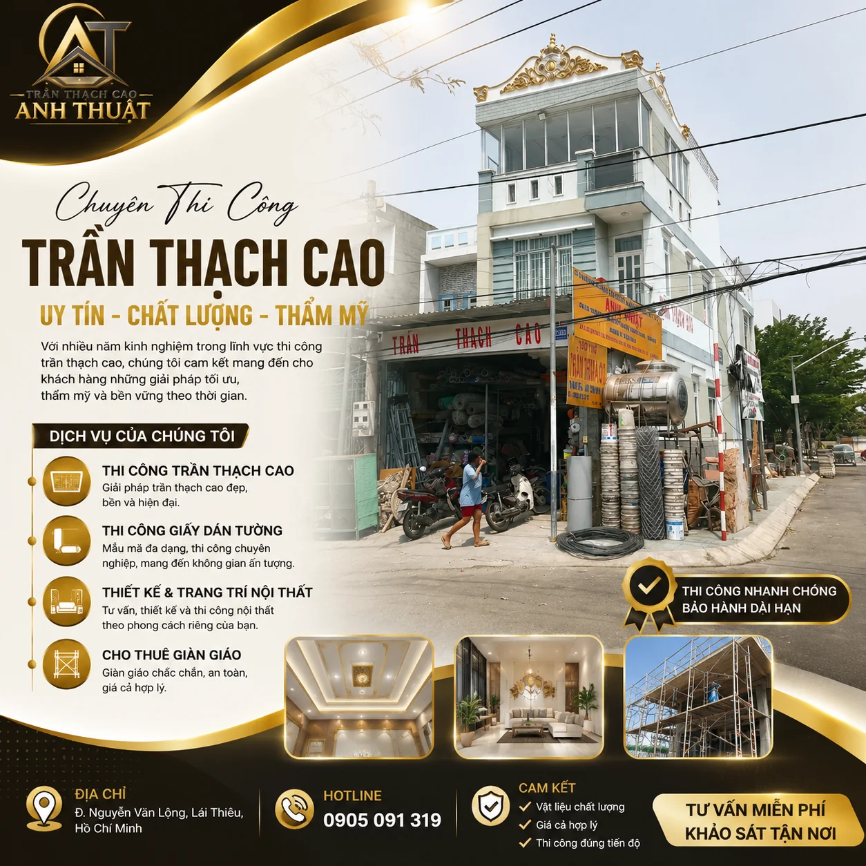 CÔNG TY TRẦN THẠCH CAO ANH THUẬT